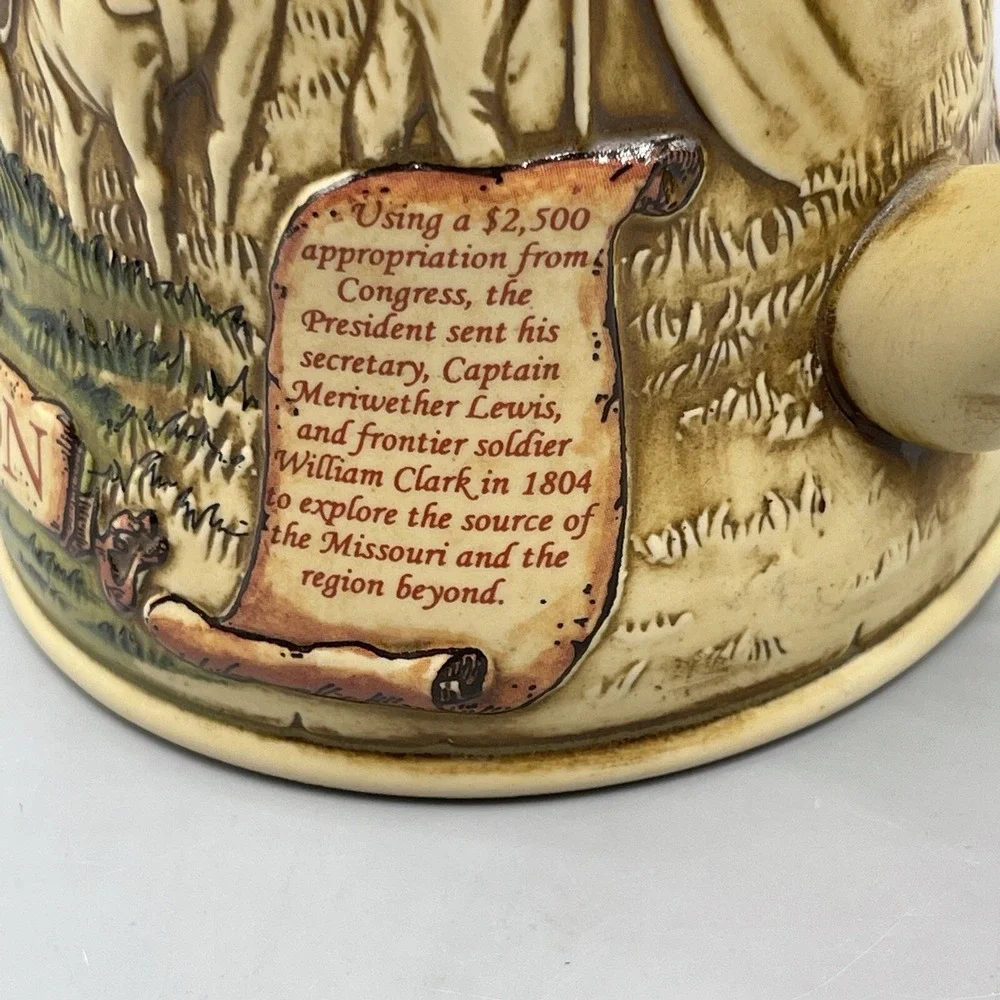 Beer Stein Tankard Miller Birth Of A Nation 4th Release Lewis & Clark Numbered